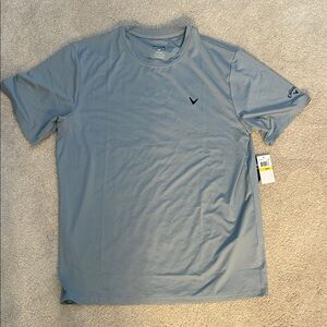 Callaway Men's Light Gray Short Sleeve Tee NWT